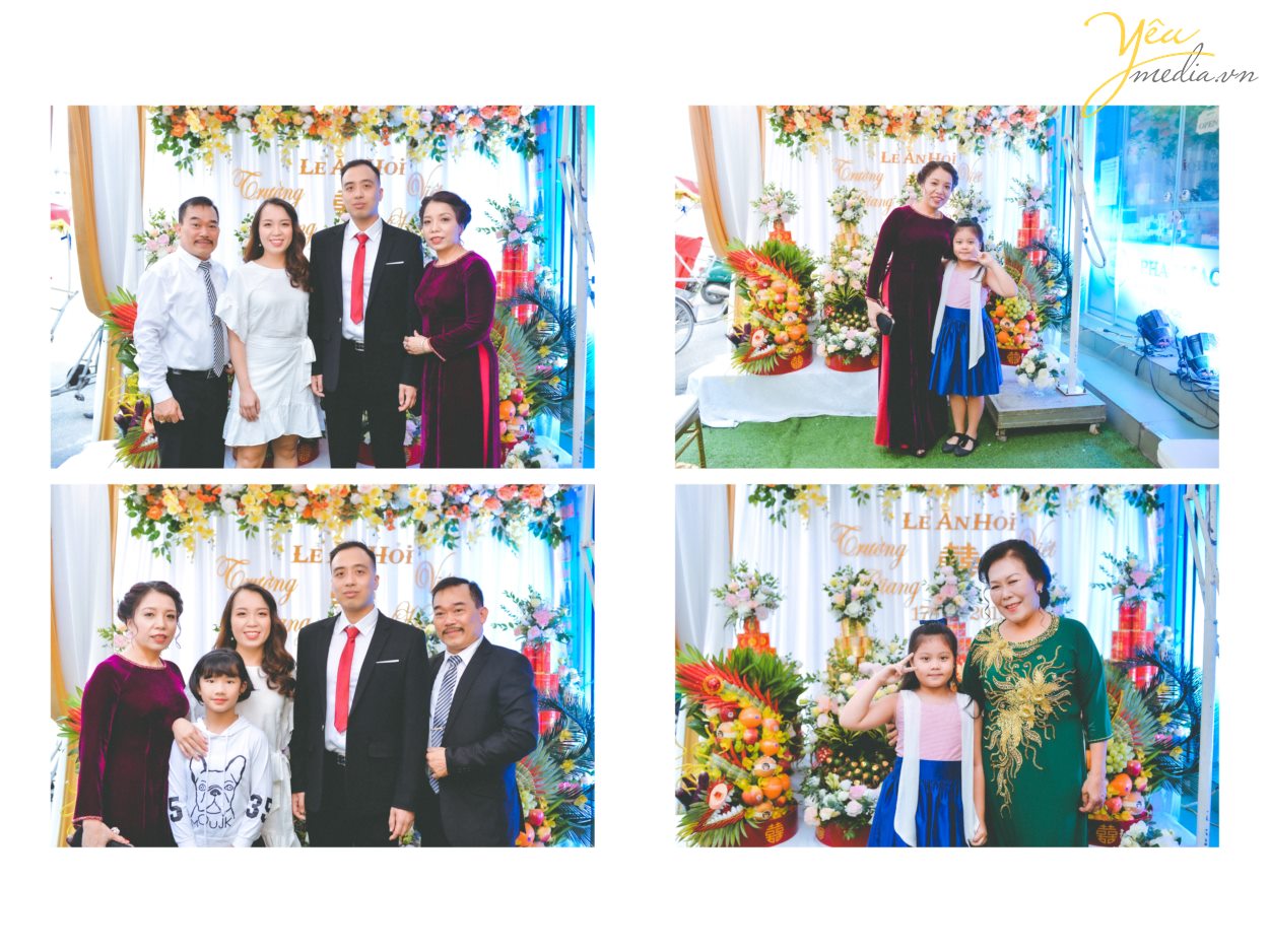 Yêu media hân hạnh phục vụ cặp đôi Trường Giang - Việt Hoa trong việc chụp ảnh phóng sự lễ ăn hỏi theo phong cách truyền thống - trong ngày đặc biệt của mình.
