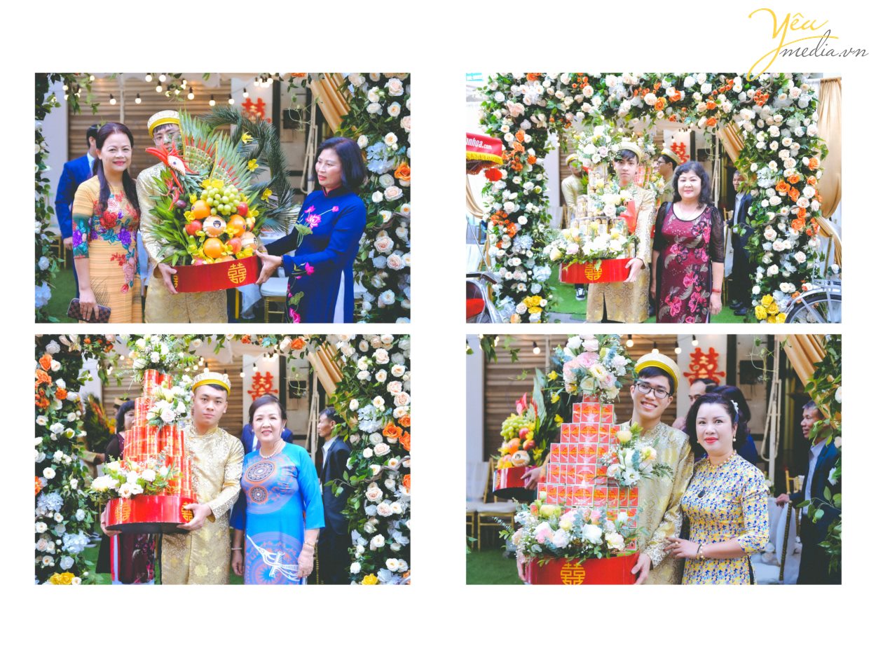 Yêu media hân hạnh phục vụ cặp đôi Trường Giang - Việt Hoa trong việc chụp ảnh phóng sự lễ ăn hỏi theo phong cách truyền thống - trong ngày đặc biệt của mình.