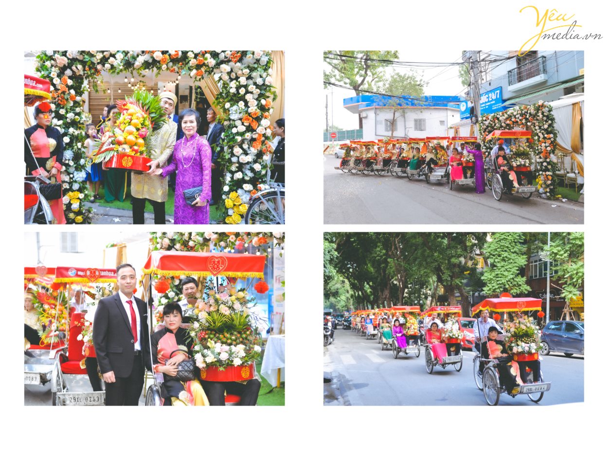 Yêu media hân hạnh phục vụ cặp đôi Trường Giang - Việt Hoa trong việc chụp ảnh phóng sự lễ ăn hỏi theo phong cách truyền thống - trong ngày đặc biệt của mình.