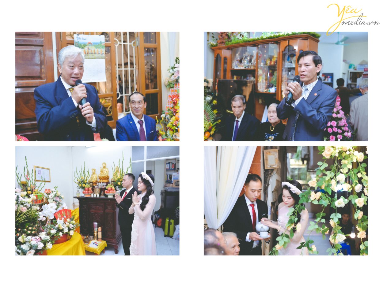 Yêu media hân hạnh phục vụ cặp đôi Trường Giang - Việt Hoa trong việc chụp ảnh phóng sự lễ ăn hỏi theo phong cách truyền thống - trong ngày đặc biệt của mình.