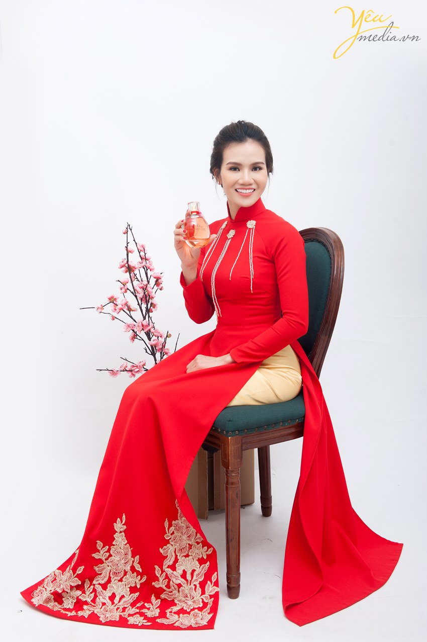 chụp ảnh phong cách tết cổ truyền áo dài
