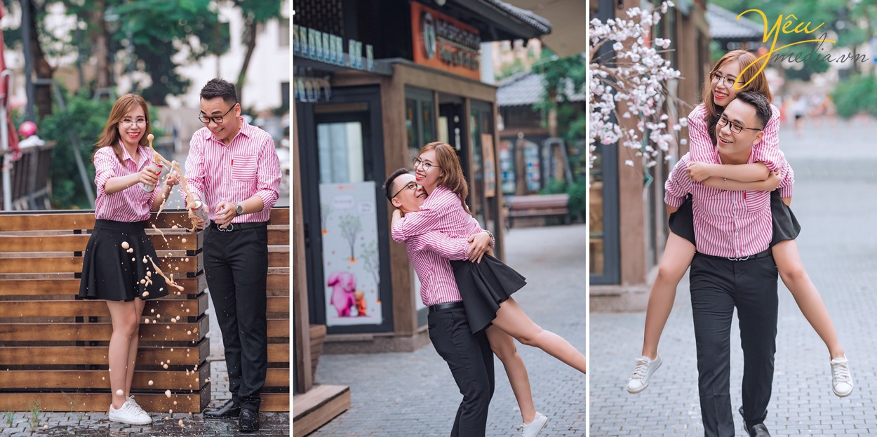 ảnh cưới chụp tại phố sách lí thường kiệt