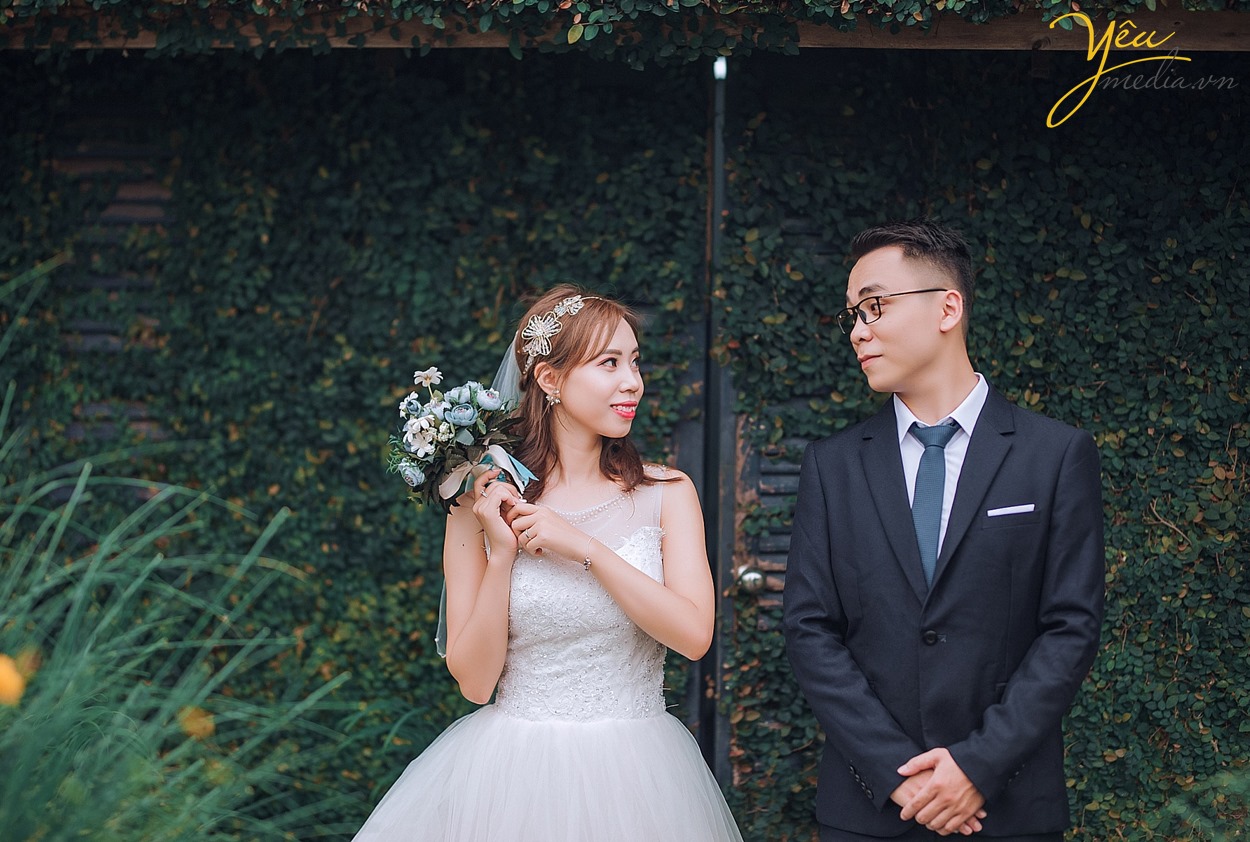 ảnh cưới lãng mạn tự nhiên sang chảnh nhất hà nội