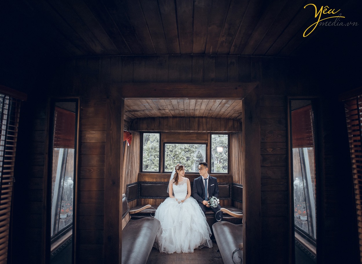 ảnh cưới chụp mẫu của studio ảnh viện yêu media