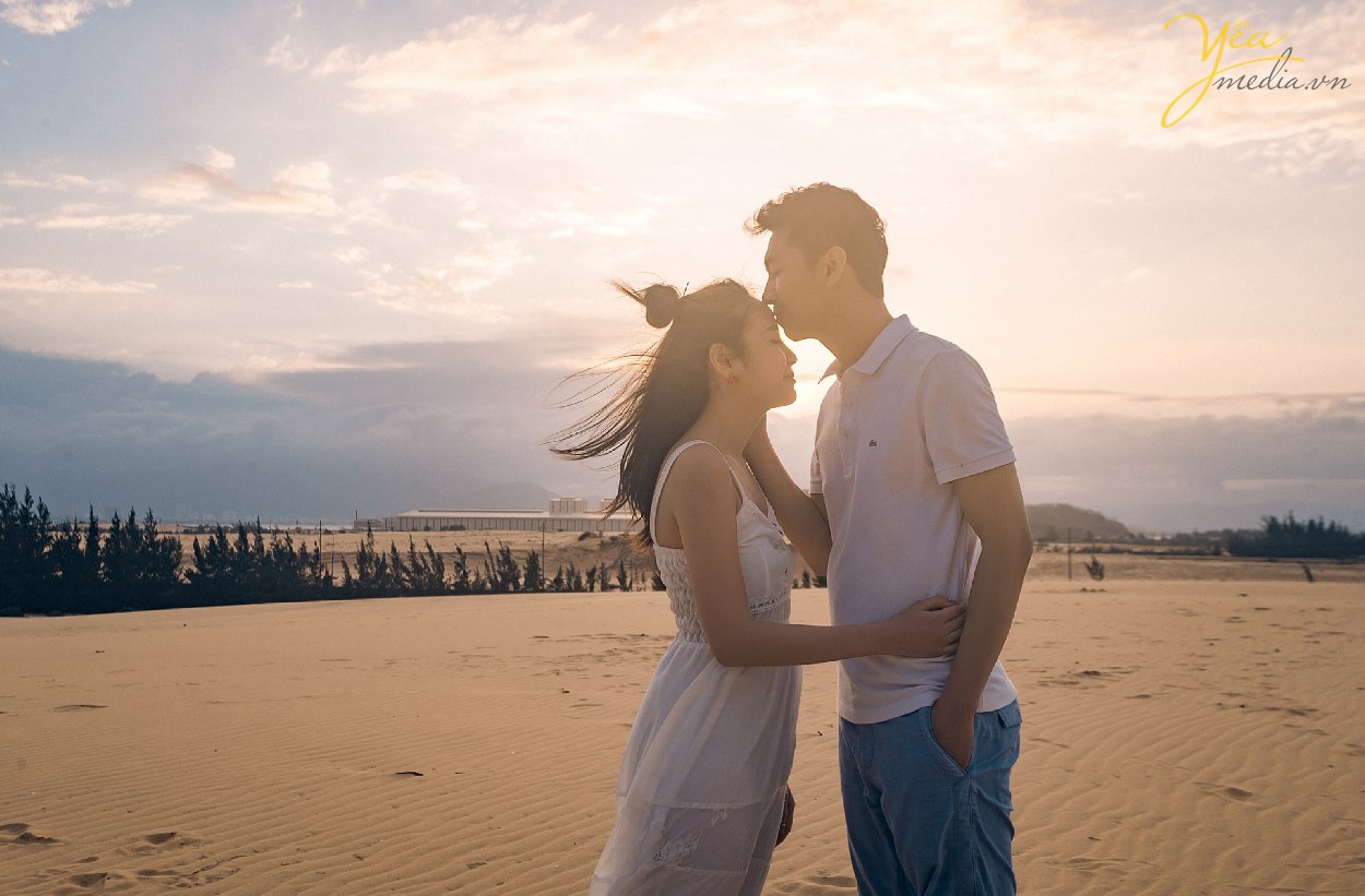 chụp hình cưới ở đồi cát đẹp nhất miền trung việt nam