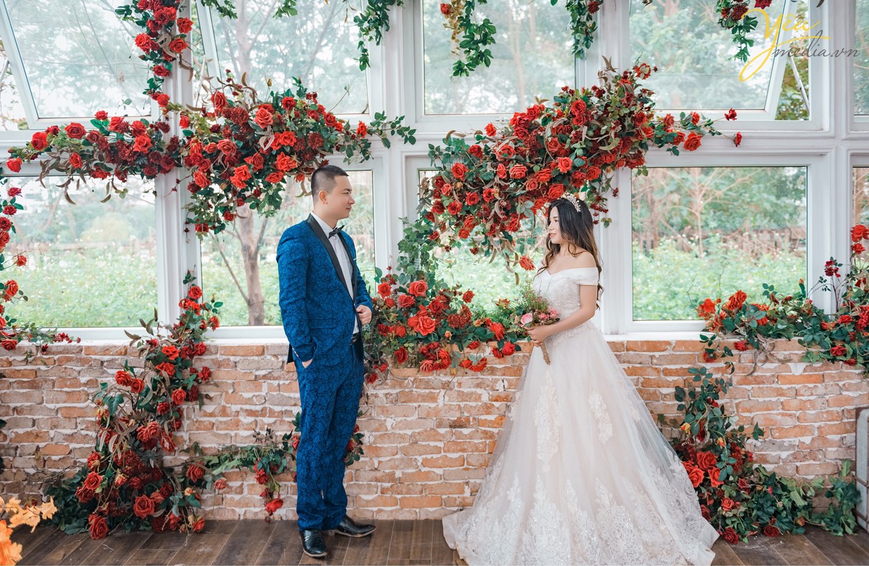 chụp ảnh cưới trong studio cần lưu ý gì
