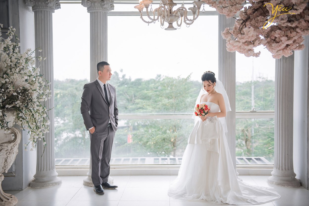 album hình cưới màu sắc hàn quốc