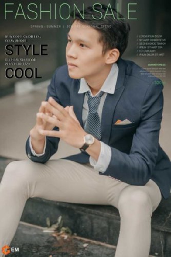 Gợi ý tạo dáng chụp hình cho học sinh nam