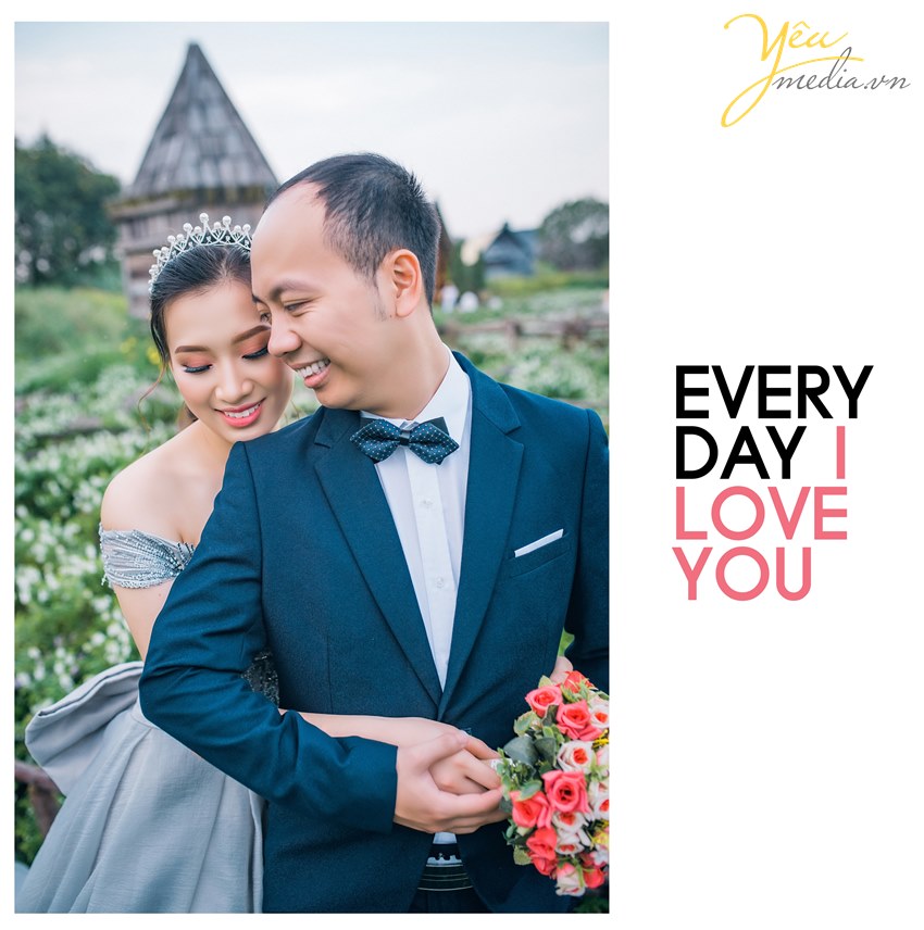 thiết kế album ảnh cưới theo phong cách hàn quốc