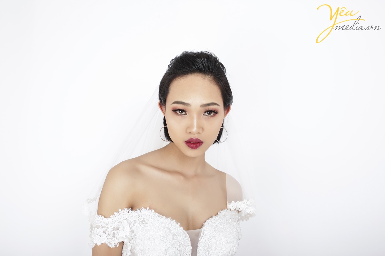 cô dâu cá tính tại studio ảnh viện yêu media