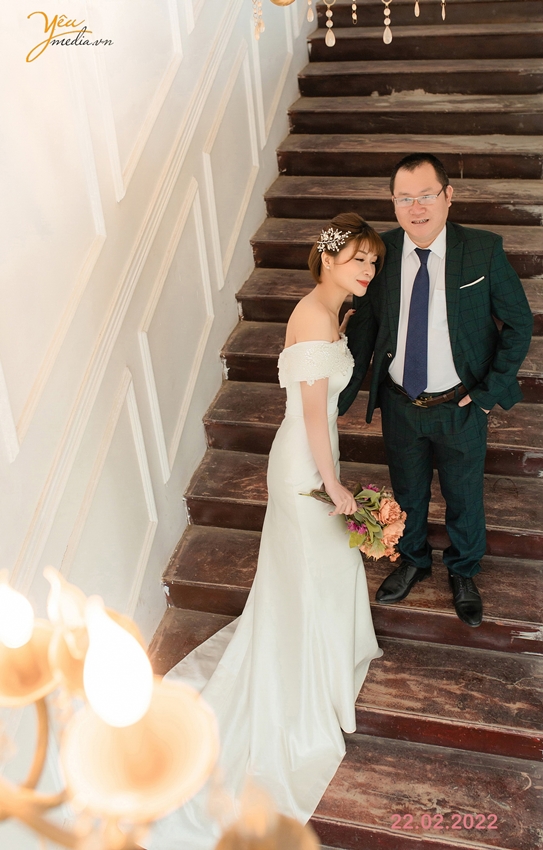 Chụp ảnh cưới cùng thú cưng của cặp đôi Kim Nhượng - Lan Anh