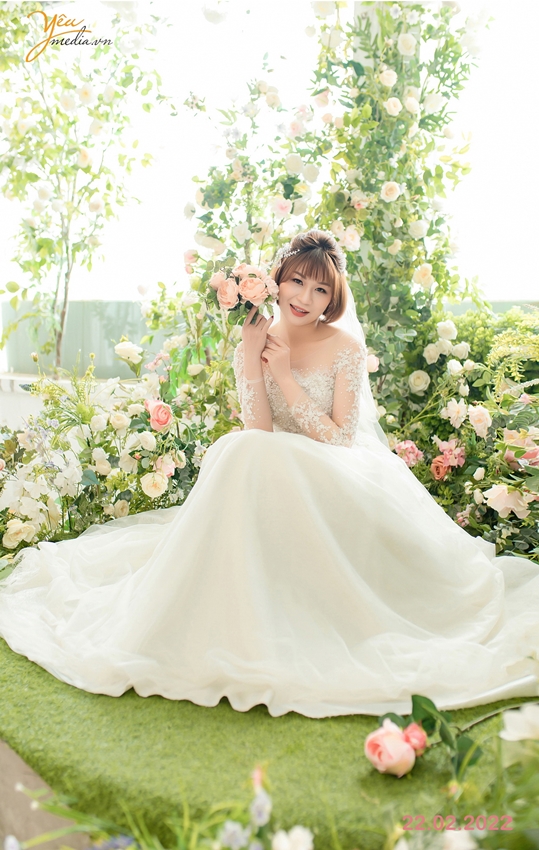 Chụp ảnh cưới cùng thú cưng của cặp đôi Kim Nhượng - Lan Anh