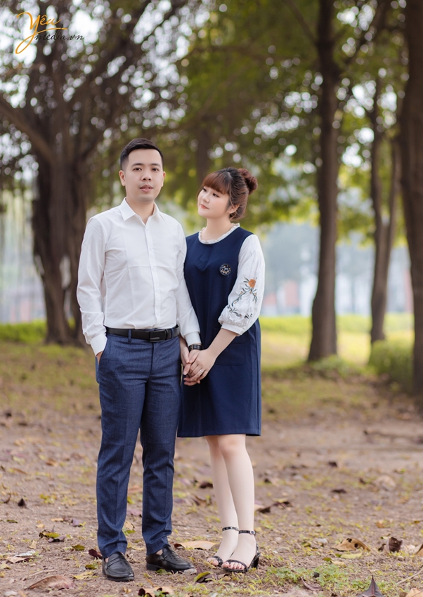 Ảnh chụp cưới ở phim trường của cặp đôi Quốc Toàn - Ánh Dương