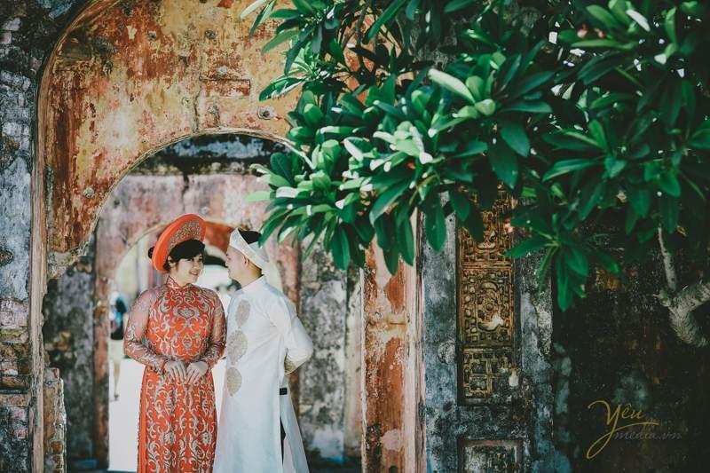 chụp ảnh cưới đại nội Huế