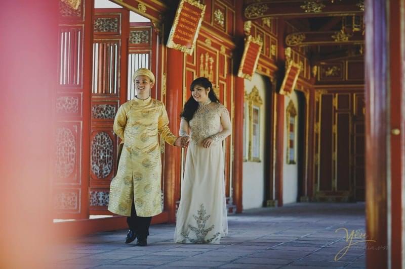 chụp ảnh cưới đại nội Huế