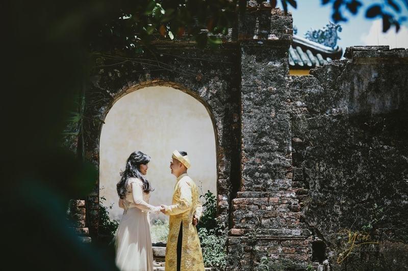 chụp ảnh cưới đại nội Huế