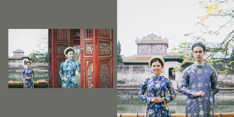 chụp ảnh cưới đại nội Huế