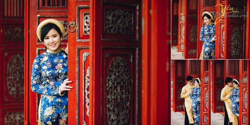 chụp ảnh cưới đại nội Huế