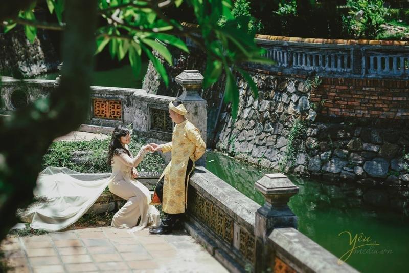 chụp ảnh cưới đại nội Huế