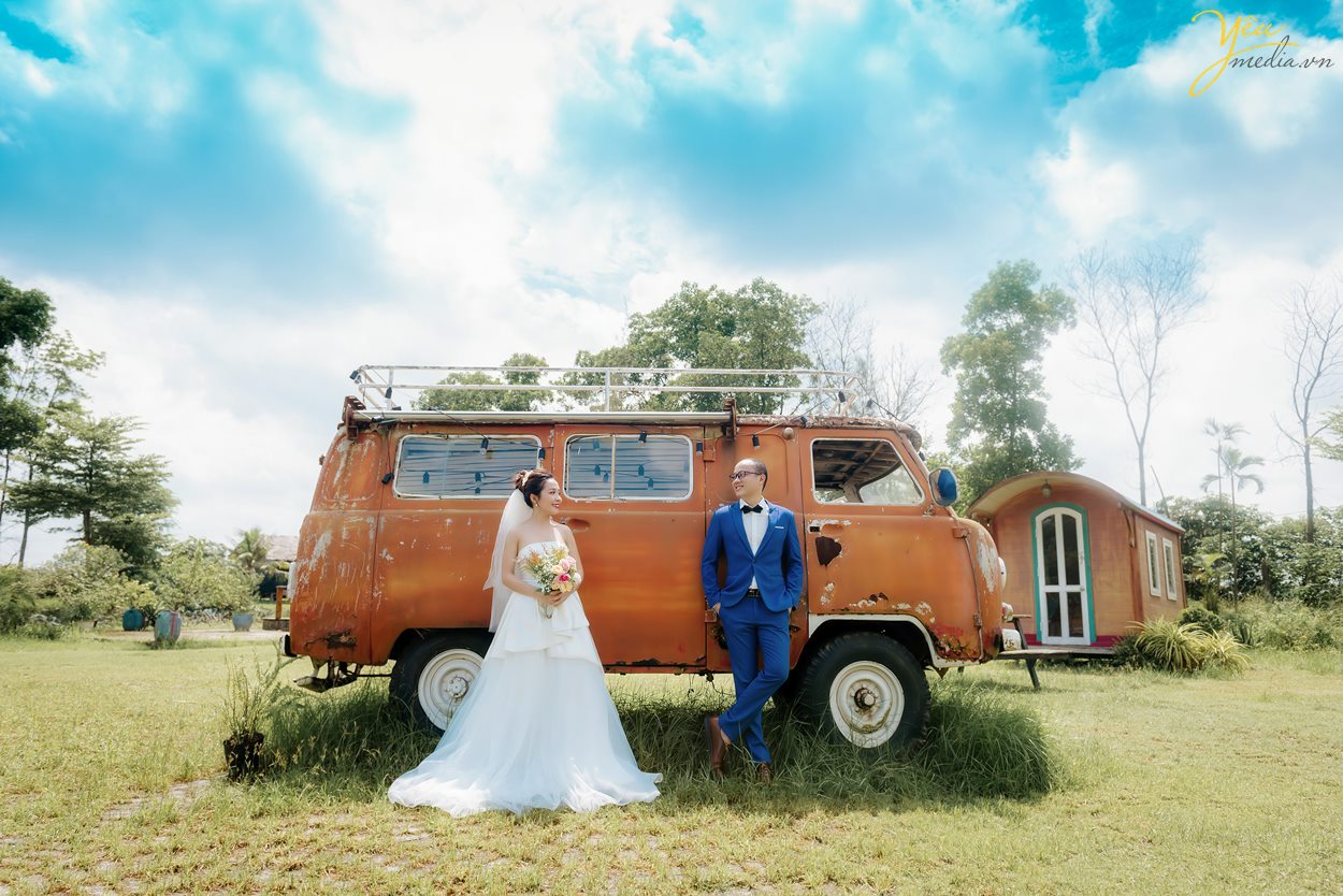 Chụp ảnh cưới phim trường lớn nhất Hà Nội Smiley Ville decor mới năm 2020-2021