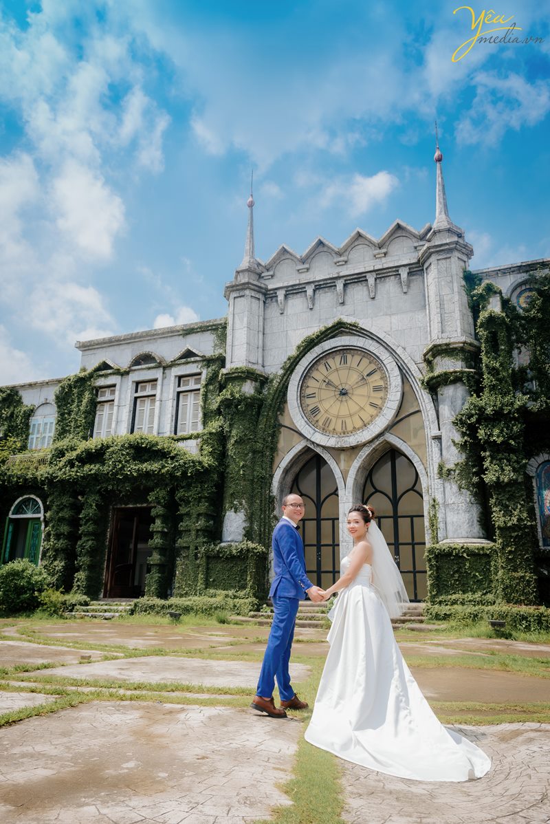 Chụp ảnh cưới phim trường lớn nhất Hà Nội Smiley Ville decor mới năm 2020-2021