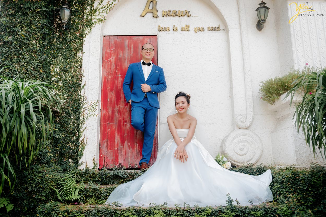 Chụp ảnh cưới phim trường lớn nhất Hà Nội Smiley Ville decor mới năm 2020-2021