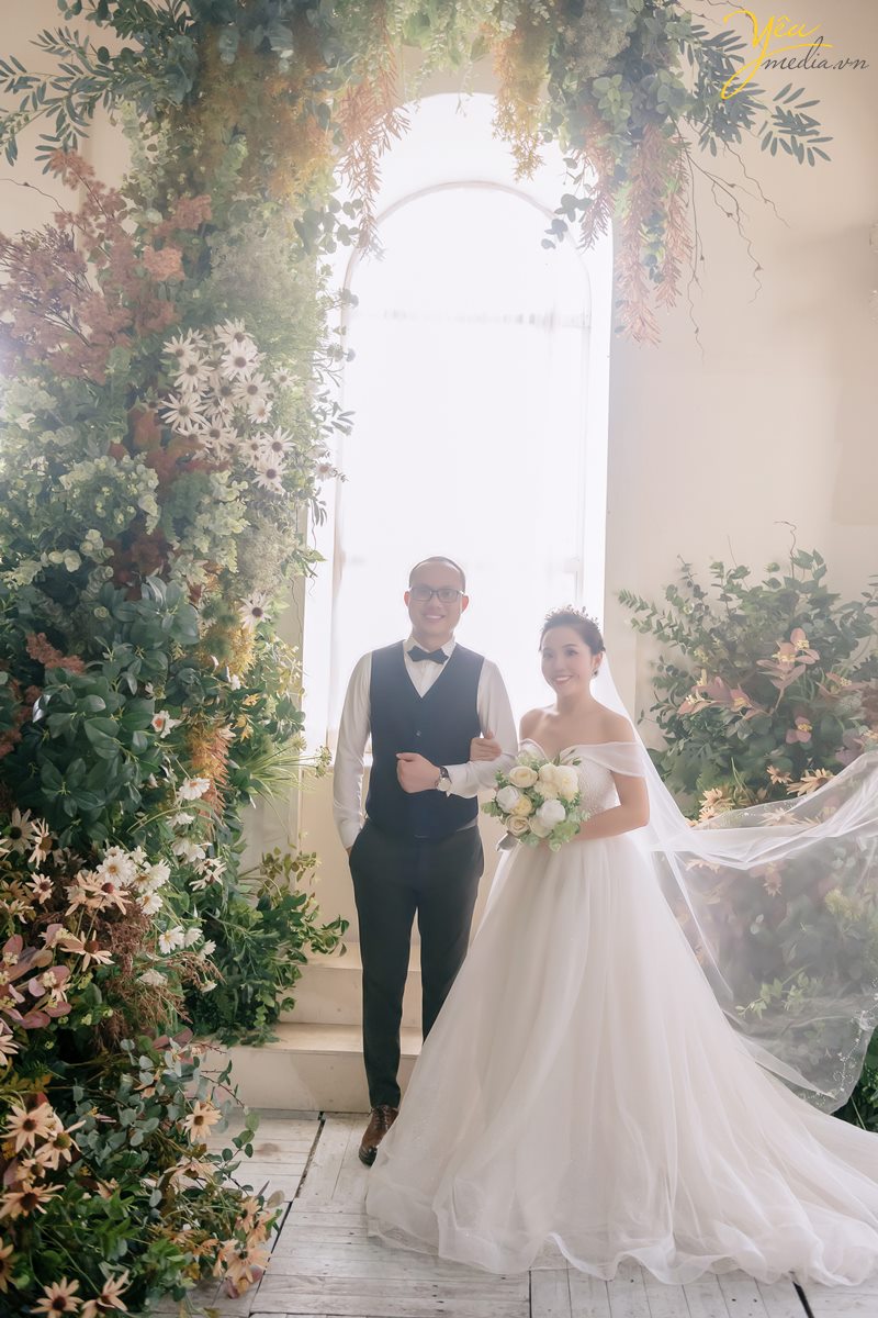 Chụp ảnh cưới phim trường lớn nhất Hà Nội Smiley Ville decor mới năm 2020-2021