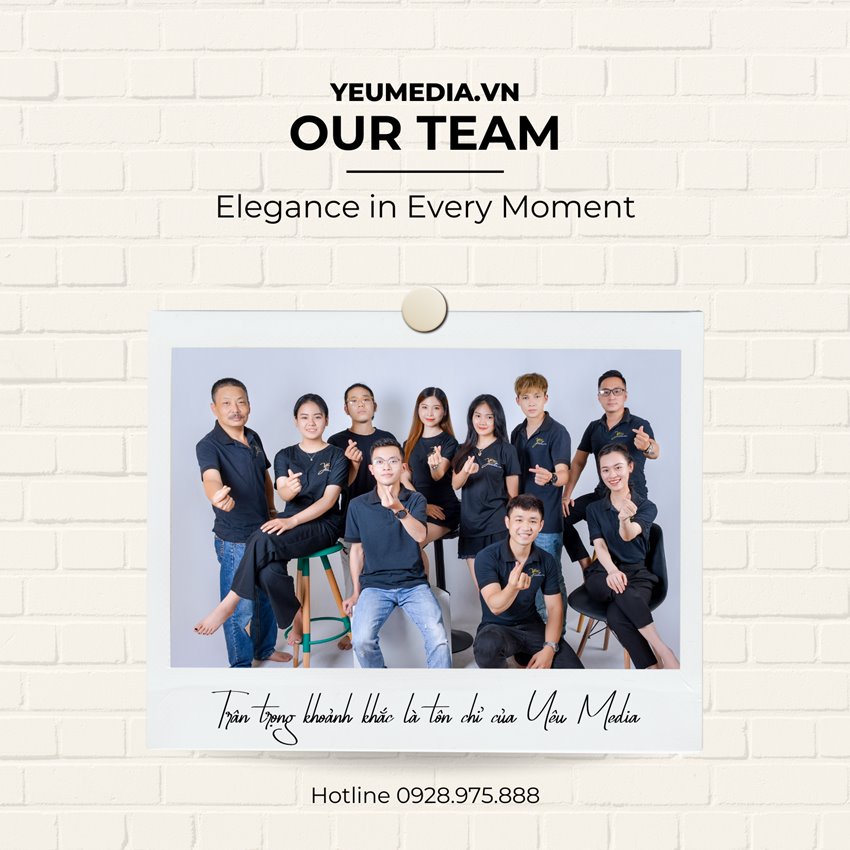 team ekip yêu media studio ảnh viện áo cưới hà nội