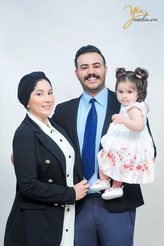 Chụp ảnh gia đình với trẻ con dưới 3 tuổi cần lưu ý gì ?