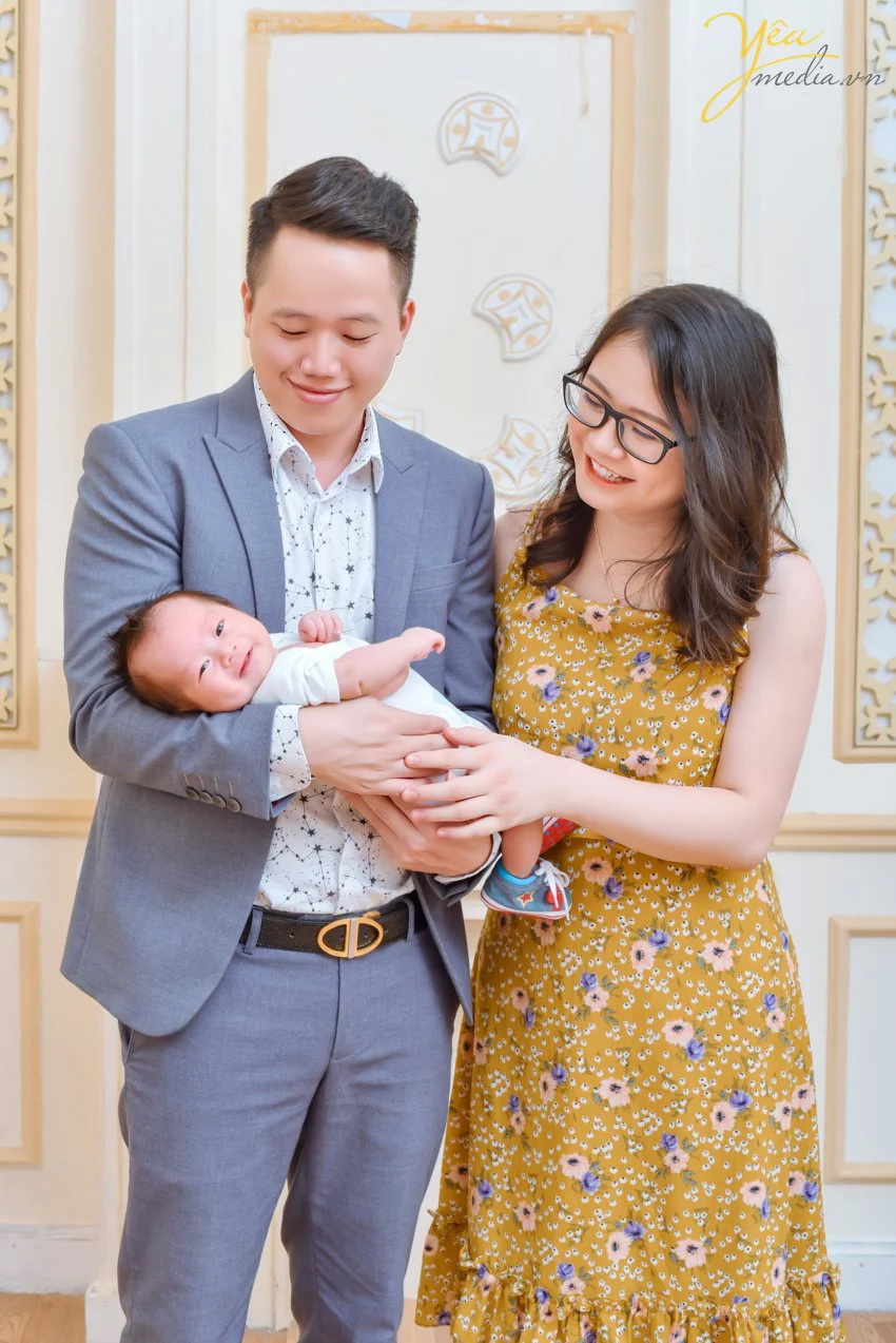 Chụp ảnh gia đình với trẻ con dưới 3 tuổi cần lưu ý gì ?