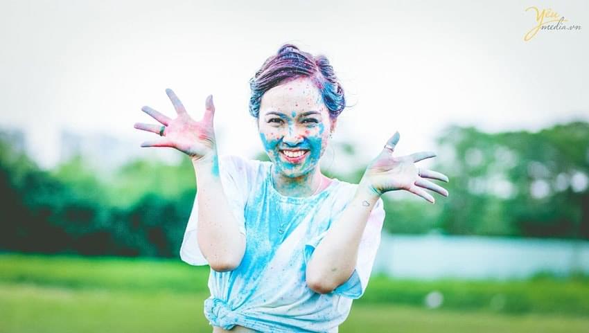 chụp ảnh kỷ yếu color me run