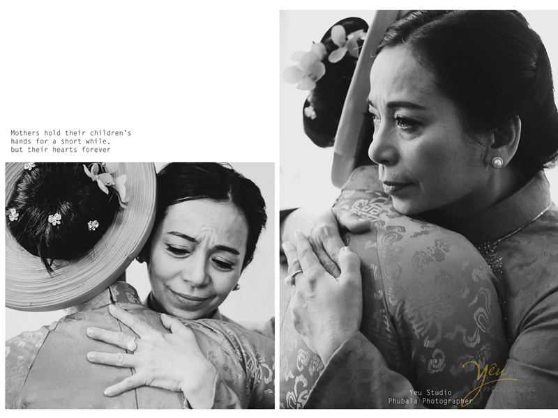 tình yêu mẹ dành cho con gái trong ngày cưới