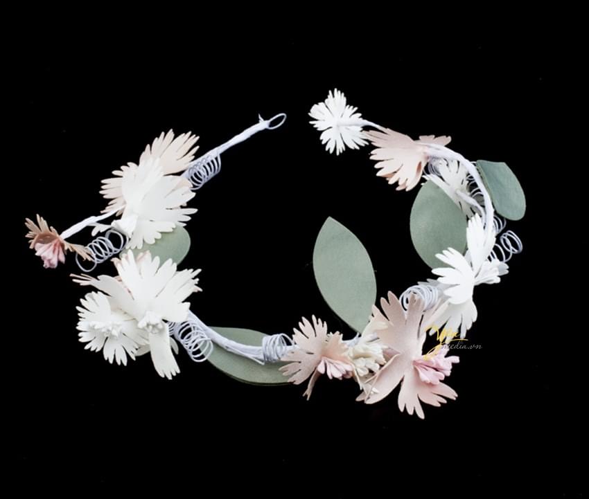 Hoa cài tóc cô dâu Floral 019