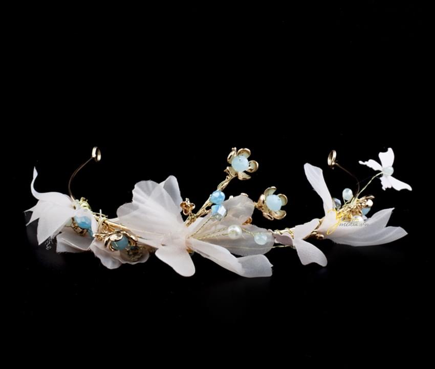 Hoa cài tóc cô dâu Floral 020