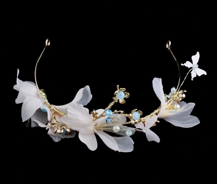 Hoa cài tóc cô dâu Floral 020