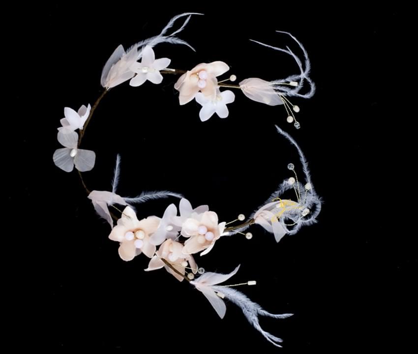 Hoa cài tóc cô dâu Floral 022