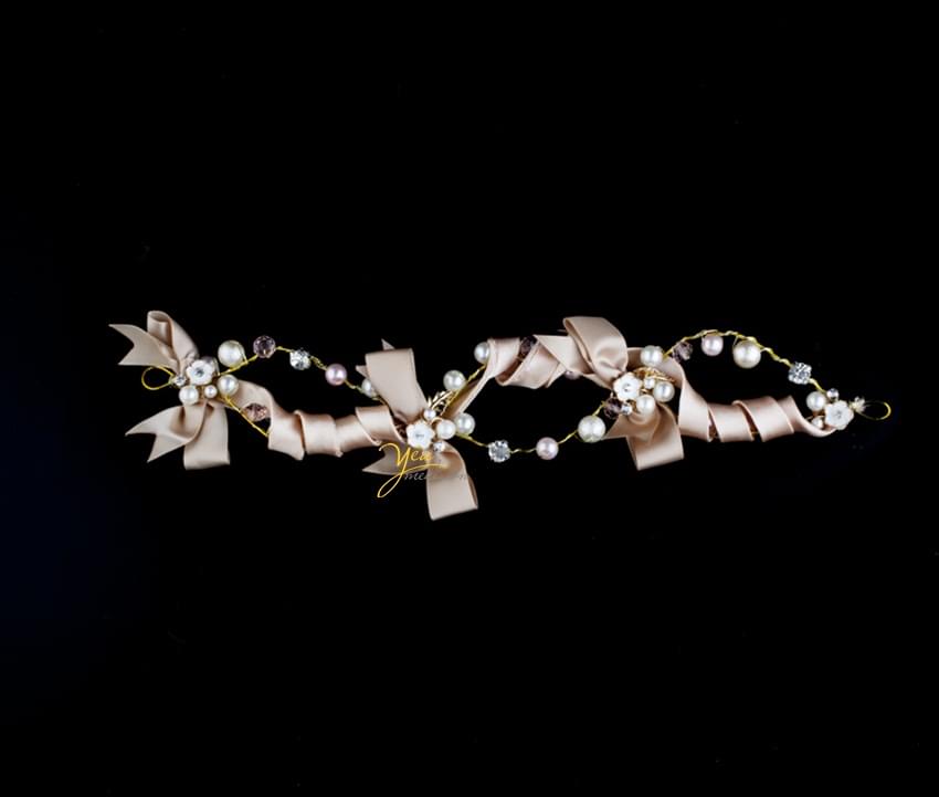 Hoa cài tóc cô dâu Floral 027