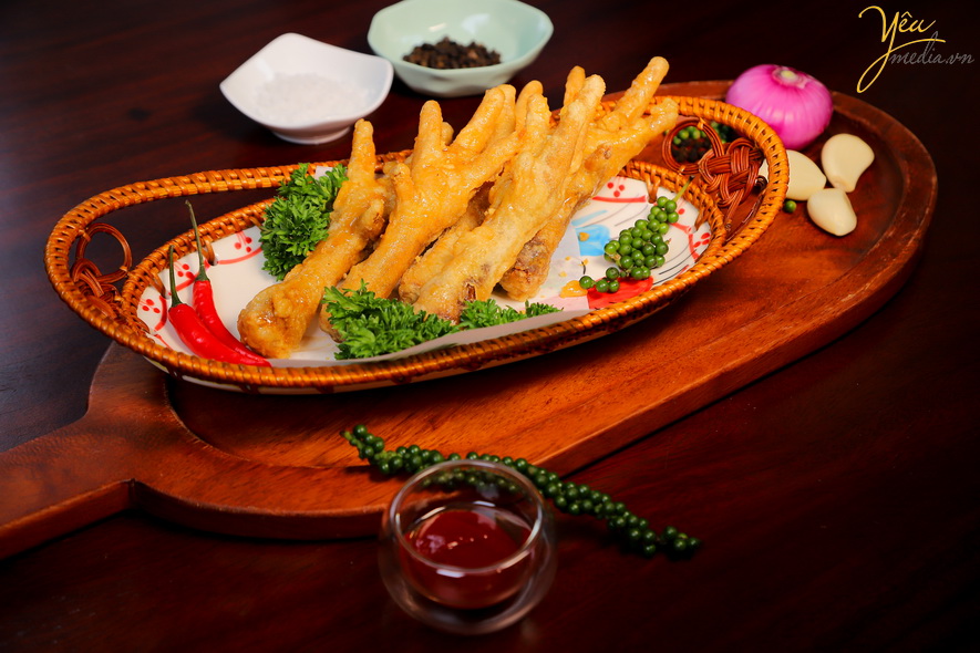 Bộ ảnh quảng bá các món ăn trong thực đơn của các nhà hàng