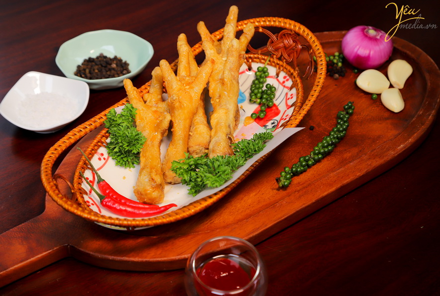 Bộ ảnh quảng bá các món ăn trong thực đơn của các nhà hàng