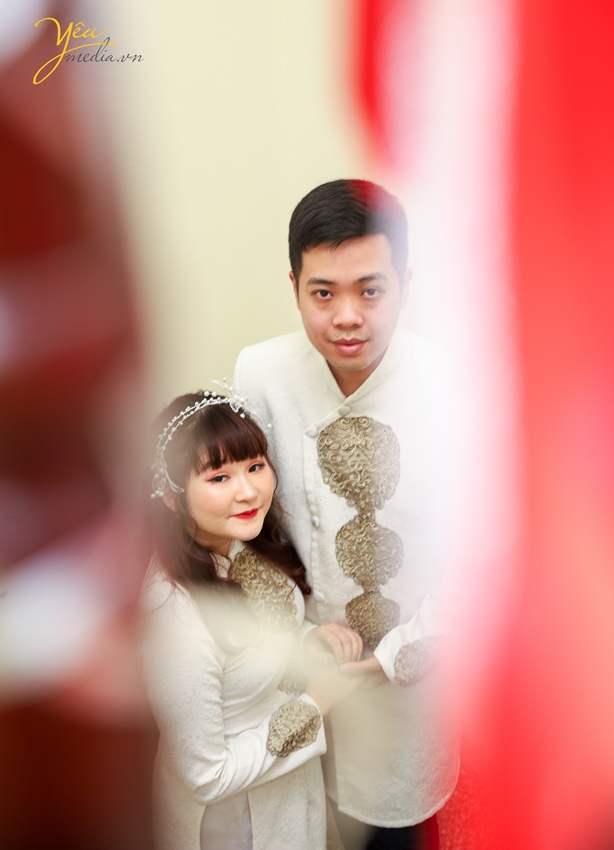 Ảnh chụp cưới hỏi truyền thống của cặp đôi Quốc Toàn - Ánh Dương