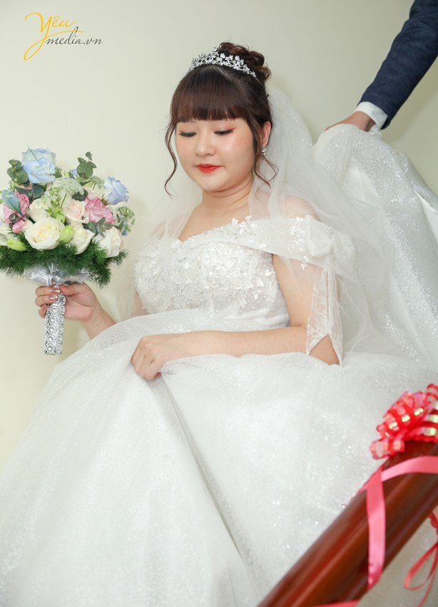 Ảnh chụp cưới hỏi truyền thống của cặp đôi Quốc Toàn - Ánh Dương