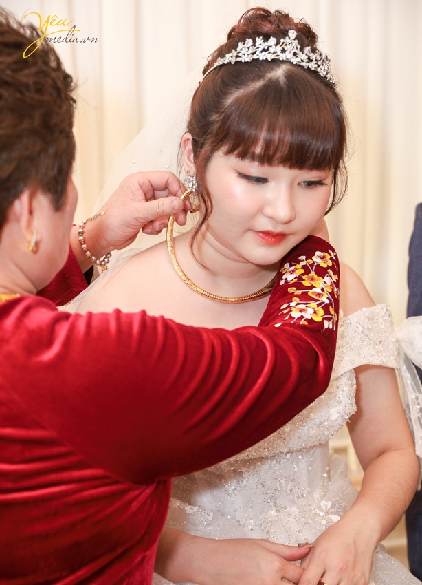 Ảnh chụp cưới hỏi truyền thống của cặp đôi Quốc Toàn - Ánh Dương