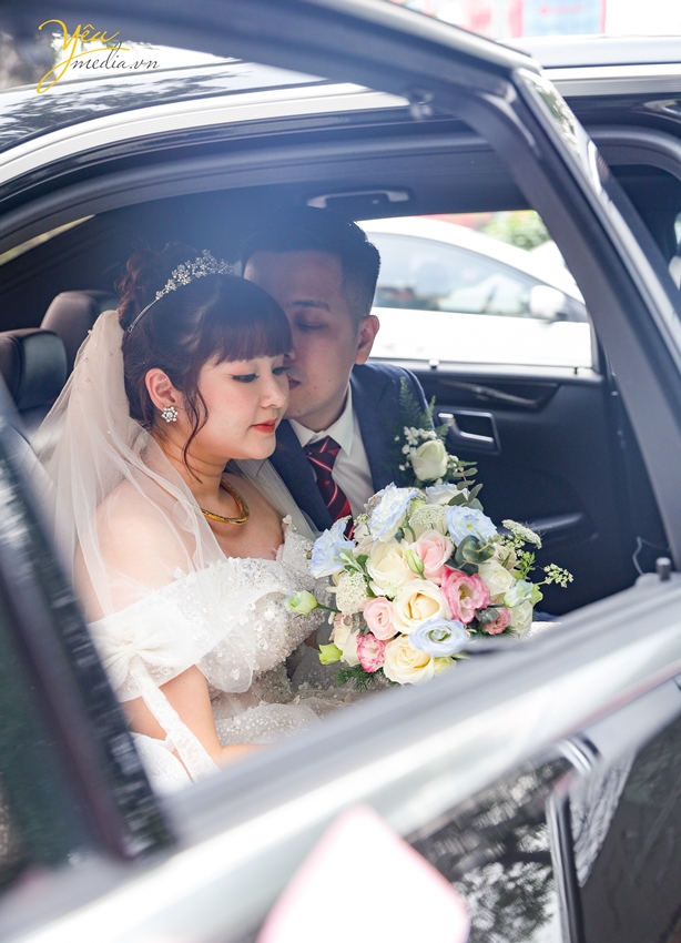 Ảnh chụp cưới hỏi truyền thống của cặp đôi Quốc Toàn - Ánh Dương