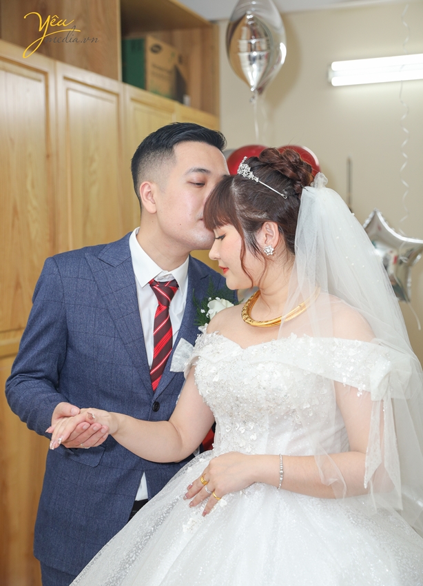 Ảnh chụp cưới hỏi truyền thống của cặp đôi Quốc Toàn - Ánh Dương