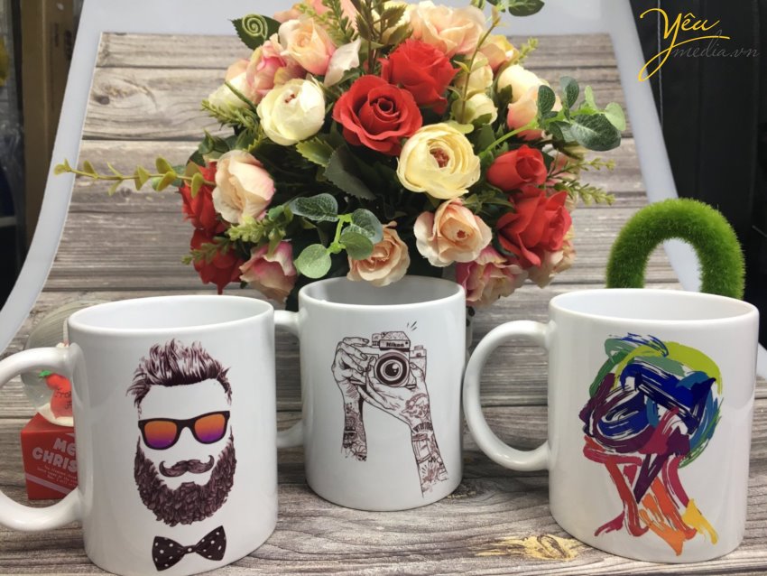 In ảnh lên cốc – Làm cốc sứ quà tặng có hình ý nghĩa