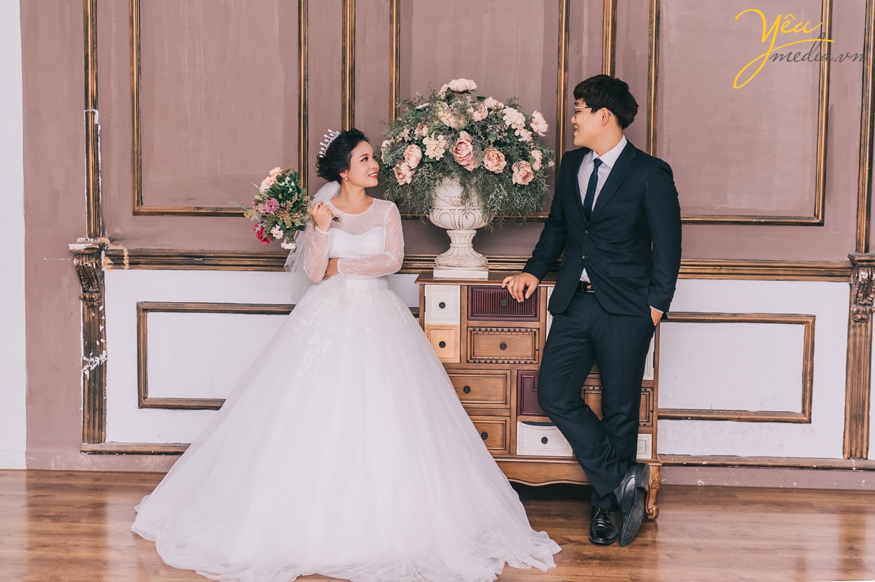 bride groom korea pick vietnam hanoi pre wedding photoshoot album