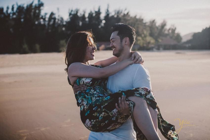 chụp ảnh cưới biển Tân Cảnh Dương