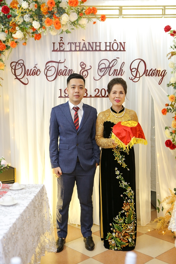 Ảnh chụp cưới hỏi truyền thống của cặp đôi Quốc Toàn - Ánh Dương