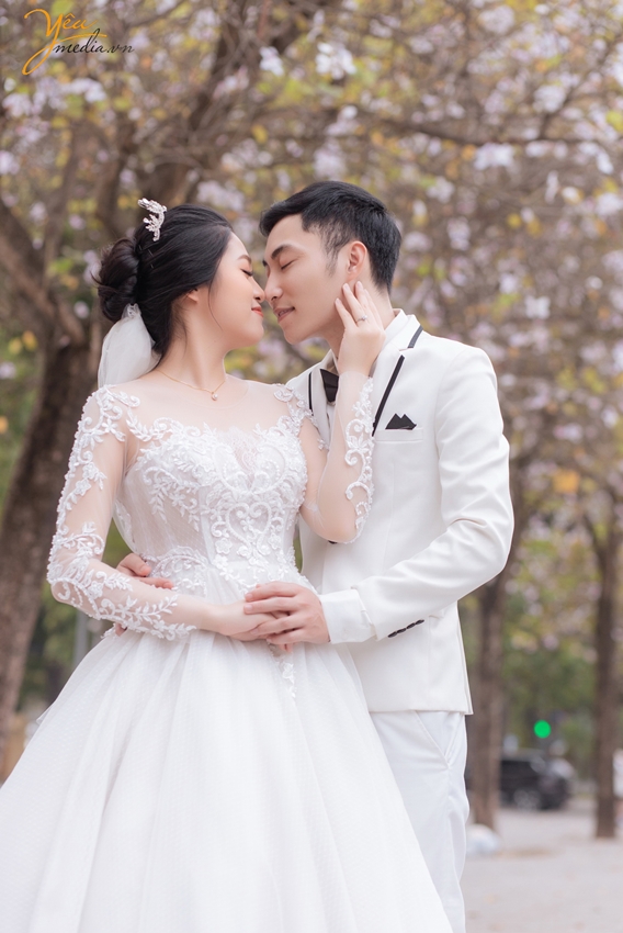 Chụp ảnh cưới quanh Hà Nội của cặp đôi Nam - Cúc