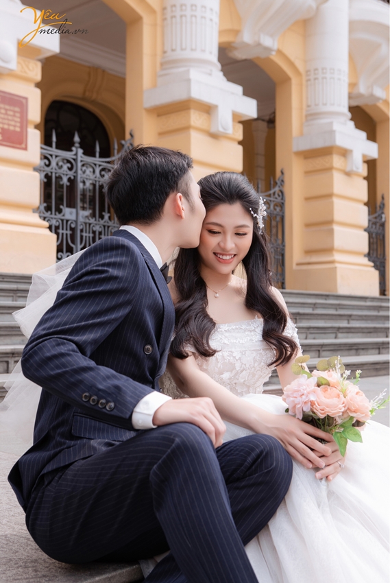 Chụp ảnh cưới quanh Hà Nội của cặp đôi Nam - Cúc